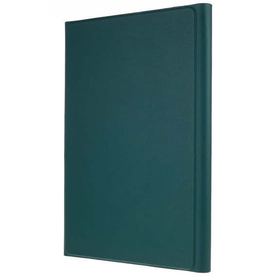 Carcasă + tastatură Galaxy Tab S7+ Plus / S8+ Plus /S7 FE T730 T733, Pen Slot, verde