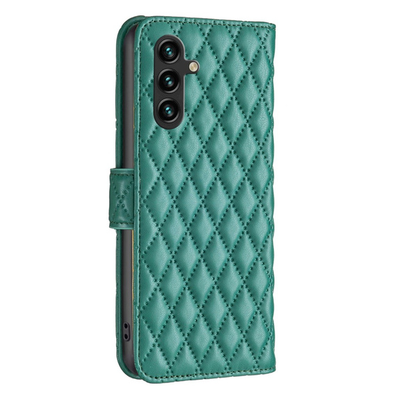 Cu clapetă pentru Samsung Galaxy A56, Wallet, BINFEN COLOR, verde