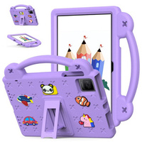 Husă pentru copii pentru T Tablet 5G, Cute Patterns, cu suport, violet