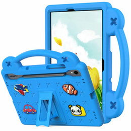 Husă pentru copii pentru Samsung Galaxy Tab S10 Lite / S10 FE / S9 FE, Cute Patterns, cu suport, albastru