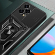 Husă blindată pentru Honor 200 Lite, CamShield Slide, negru
