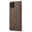 Husa CASEME pentru Samsung Galaxy M33 5G, Leather Wallet Case, maro