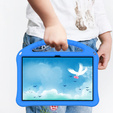 Husa pentru copii pentru Lenovo Tab P11 Pro Gen 2, Husa pentru copii cu mâner, roz