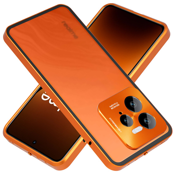 Carcasă pentru Realme GT 7 Pro, Frame Case, portocaliu