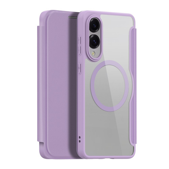Dux Ducis Huse pentru Samsung Galaxy S25 Edge, Skin X Pro, MagSafe, violet
