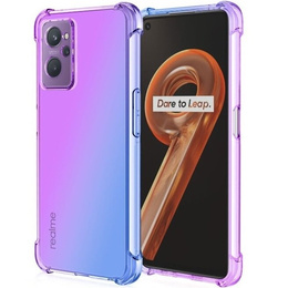 Husa pentru Oppo A98 5G, Gradient Dropproof, Violet / albastru