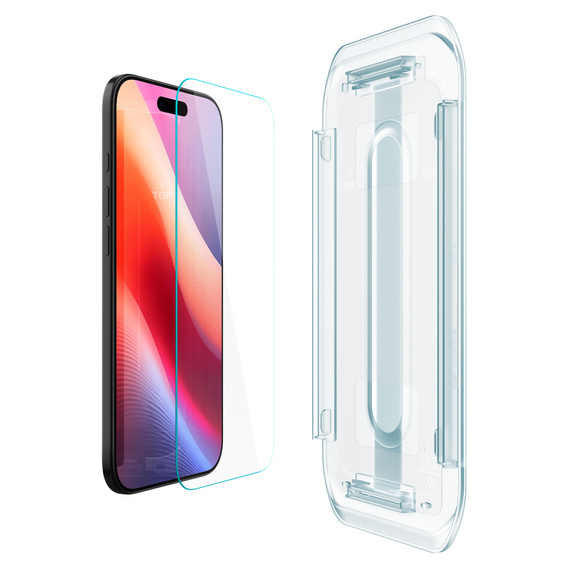 Sticlă temperată Spigen Glas.TR EZ Fit pentru iPhone Air (2 bucăți)
