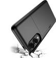 Huse pentru Samsung Galaxy S25 Edge, Sliding Card Holder, negru
