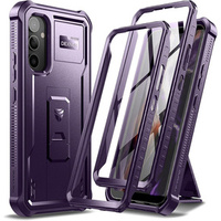 Husă blindată pentru Samsung Galaxy A34 5G, Dexnor Full Body (Two Frames), violet