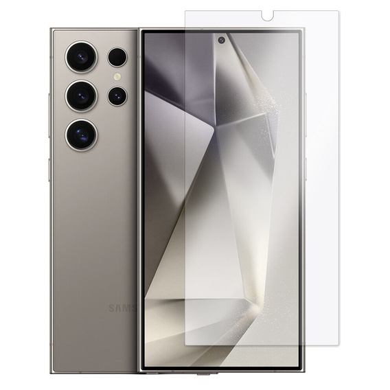 2x sticlă călită pentru Samsung Galaxy S24 Ultra, ERBORD 9H Hard Glass pe ecran