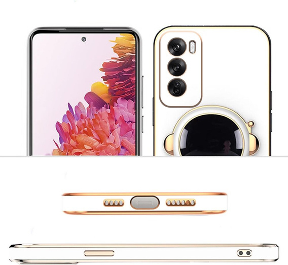 Huse pentru Oppo Reno 12 Pro, Astronaut, alb