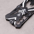 Husă blindată pentru Samsung Galaxy S23, Aluminum Alloy, negru