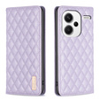 Cu clapetă pentru Xiaomi Redmi Note 13 Pro+, Wallet, BINFEN COLOR, violet