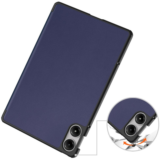 Husă pentru Xiaomi Redmi Pad Pro / Xiaomi Poco Pad, Smartcase, albastru închis