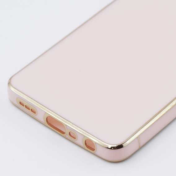 Husă pentru Oppo A58 4G, Glamour CamShield, roz rose gold