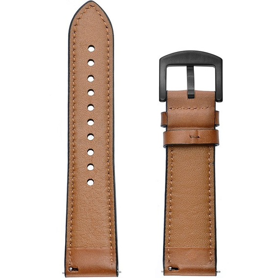 Skórzany Pasek Uniwersalny 22mm, Czarny