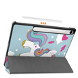Husă pentru Samsung Galaxy Tab S10 Lite / S10 FE / S9 FE, cu clapetă, unicorn