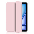 Husă pentru Apple iPad Air 11" 6 gen. 2024 (A2902, Magnetic smartcase, roz