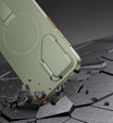 Husă pentru Samsung Galaxy S25+ Plus, Suritch Shockproof, pentru MagSafe, verde