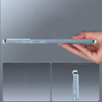 Carcasă de protecție pentru camera foto pentru Samsung Galaxy S20 FE, CamShield MagSafe, transparent / albastru