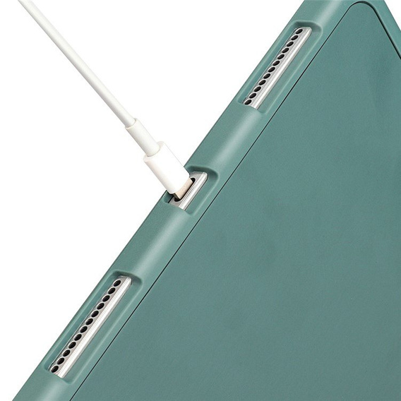 Husă pentru iPad Pro 11 2021/2022, Smartcase cu spațiu pentru stylus, verde