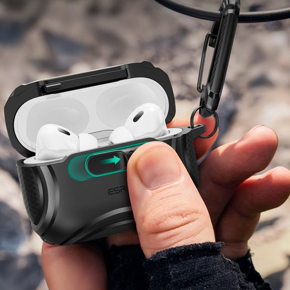 Husă ESR Cyber FlickLock MagSafe pentru căști Apple AirPods Pro 3
