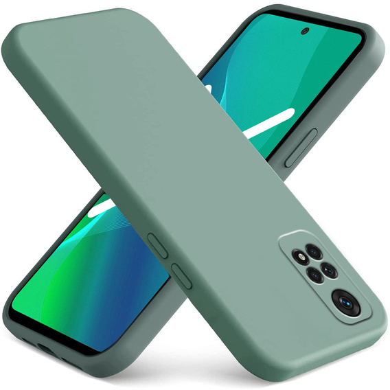 Husa pentru Xiaomi Redmi Note 11 / 11S, Silicone Lite, verde