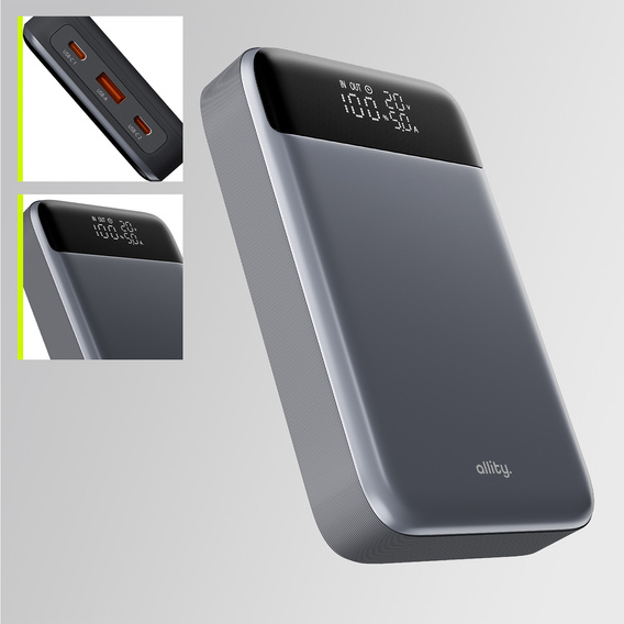 Allity APB-200 laptop powerbank 130W 19200 mAh