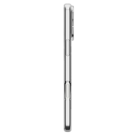 Carcasă Spigen pentru iPhone 17 Pro, Liquid Crystal MagSafe, transparentă/albă