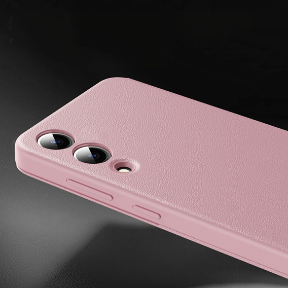 Husă cu clapetă pentru Samsung Galaxy S25 Edge, Smart View Wallet, roz