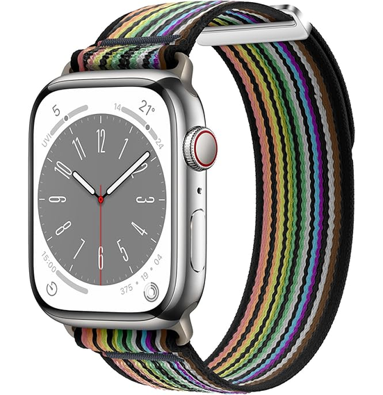 Curea din nailon pentru Apple Watch 1/2/3/4/5/6/7/8/9/10/SE/Ultra/Ultra 2 42/44/45/49MM