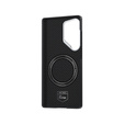 Carcasa BENKS Kevlar pentru Samsung Galaxy S25 Ultra, pentru MagSafe, Carbon Fiber, negru