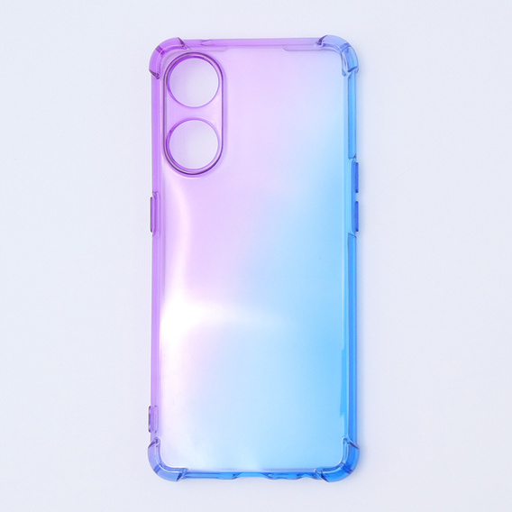 Husa pentru Oppo Reno8 T, Gradient Dropproof, Violet / albastru