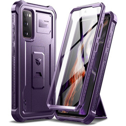 Husă blindată pentru Samsung Galaxy S20 FE, Dexnor Full Body, violet închis