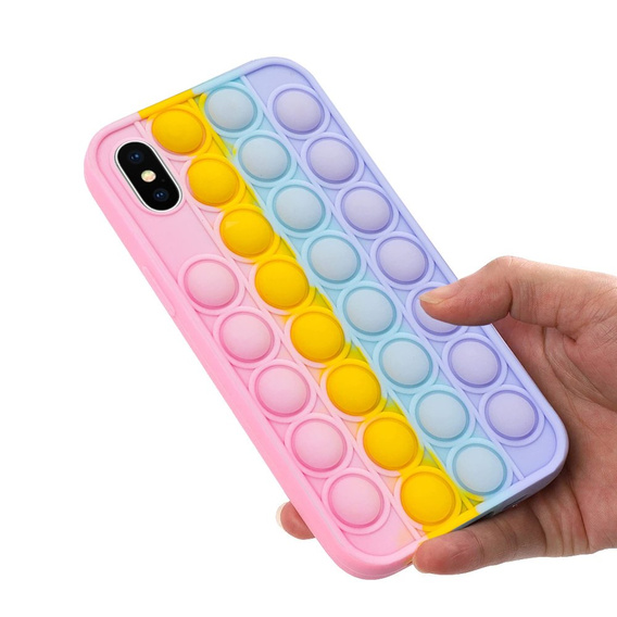 Husă Push Bubble Pop It pentru iPhone X / XS