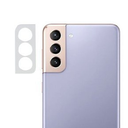 Capac metalic pentru camera foto pentru Samsung Galaxy S21, albastru