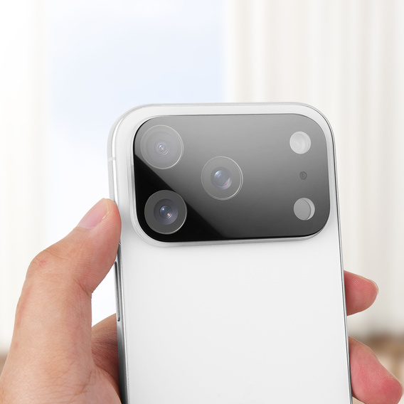Sticlă temperată pentru camera foto pentru iPhone 16 Pro / 16 Pro Max, transparentă