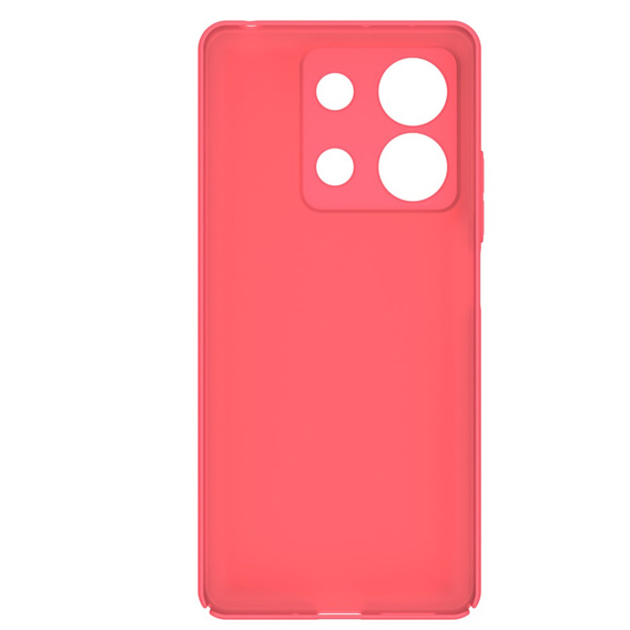 Carcasă NILLKIN pentru Xiaomi Redmi Note 13 5G, Super Frosted Shield Case, roșu