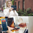 Carcasă flip CASEME pentru Samsung Galaxy Note 20 Ultra, Waxy Textured, albastru
