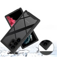 Carcasă pentru Samsung Galaxy S23 Ultra, Shockproof, cu folie, negru
