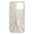 Carcasa Spigen pentru iPhone 16 Pro, Liquid Air, titan + 9H Tempered Glass