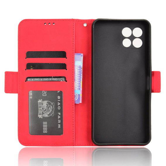 Cu clapetă pentru T Phone 2 5G, Card Slot, roșu