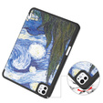 Husă pentru iPad Pro 11 2024, Smartcase, oil painting