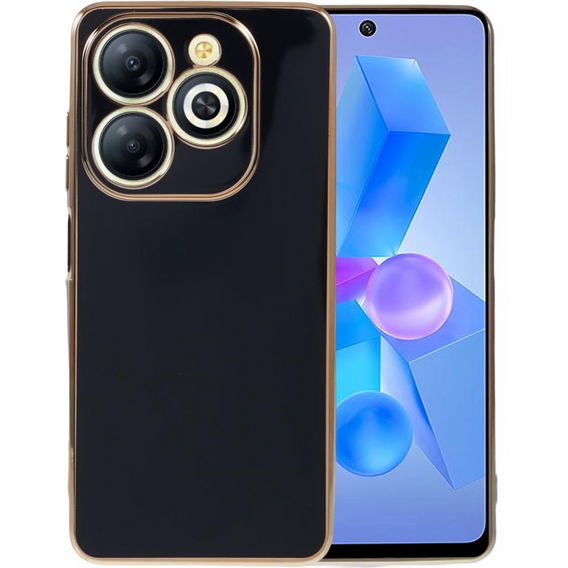 Husă pentru Infinix Hot 40i, Glamour CamShield, negru