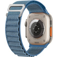 Pasek Nylonowy do Apple Watch 1/2/3/4/5/6/7/8/SE/ULTRA 42/44/45/49mm, Niebieski
