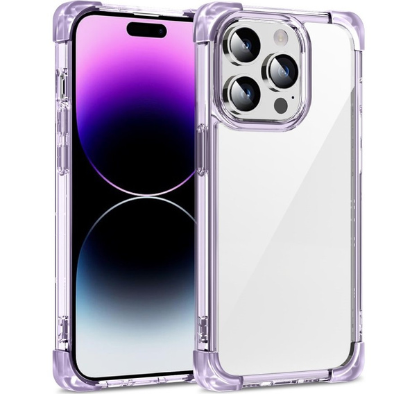 Husă pentru iPhone 14 Pro Max, ERBORD CornerShield, violet
