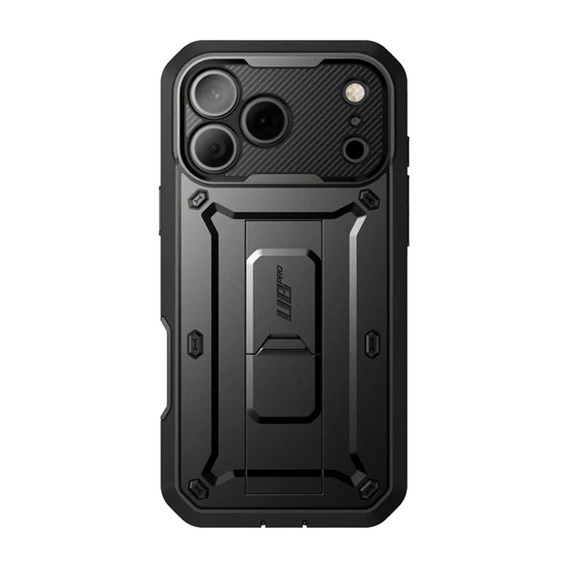 Carcasă Supcase pentru iPhone 17 Pro Max, Unicorn Beetle Pro, negru