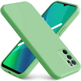 Husa pentru Oppo A16 / A16S, Silicone Lite, de mentă