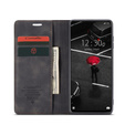 Husa CASEME pentru Xiaomi Mi 10T 5G / Mi 10T Pro 5G, Leather Wallet Case, negru