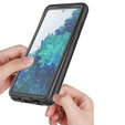 Carcasă pentru Samsung Galaxy S20 FE, Shockproof, cu folie, negru